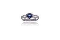 Anello con zaffiro e diamanti - Asta Preziosi Anello con zaffiro e diamanti - Asta Preziosi