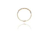 Bracciale semirigido con diamanti e zaffiri - Asta Preziosi Bracciale semirigido con diamanti e zaffiri - Asta Preziosi