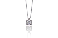 Collana, ciondolo con diamante - Asta Preziosi Collana, ciondolo con diamante - Asta Preziosi