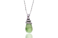 Collana ciondolo con diamanti e pietra - Asta Preziosi Collana ciondolo con diamanti e pietra - Asta Preziosi
