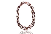 Collana in oro 750 con inserti in granato - Asta Preziosi
