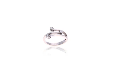 Anello con diamanti - Asta Preziosi
