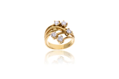 Anello con diamanti trattati - Asta Preziosi Anello con diamanti trattati - Asta Preziosi