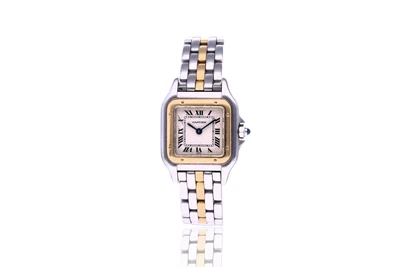 Cartier Panthère orologio in oro e acciaio - Asta Preziosi Cartier Panthère orologio in oro e acciaio - Asta Preziosi