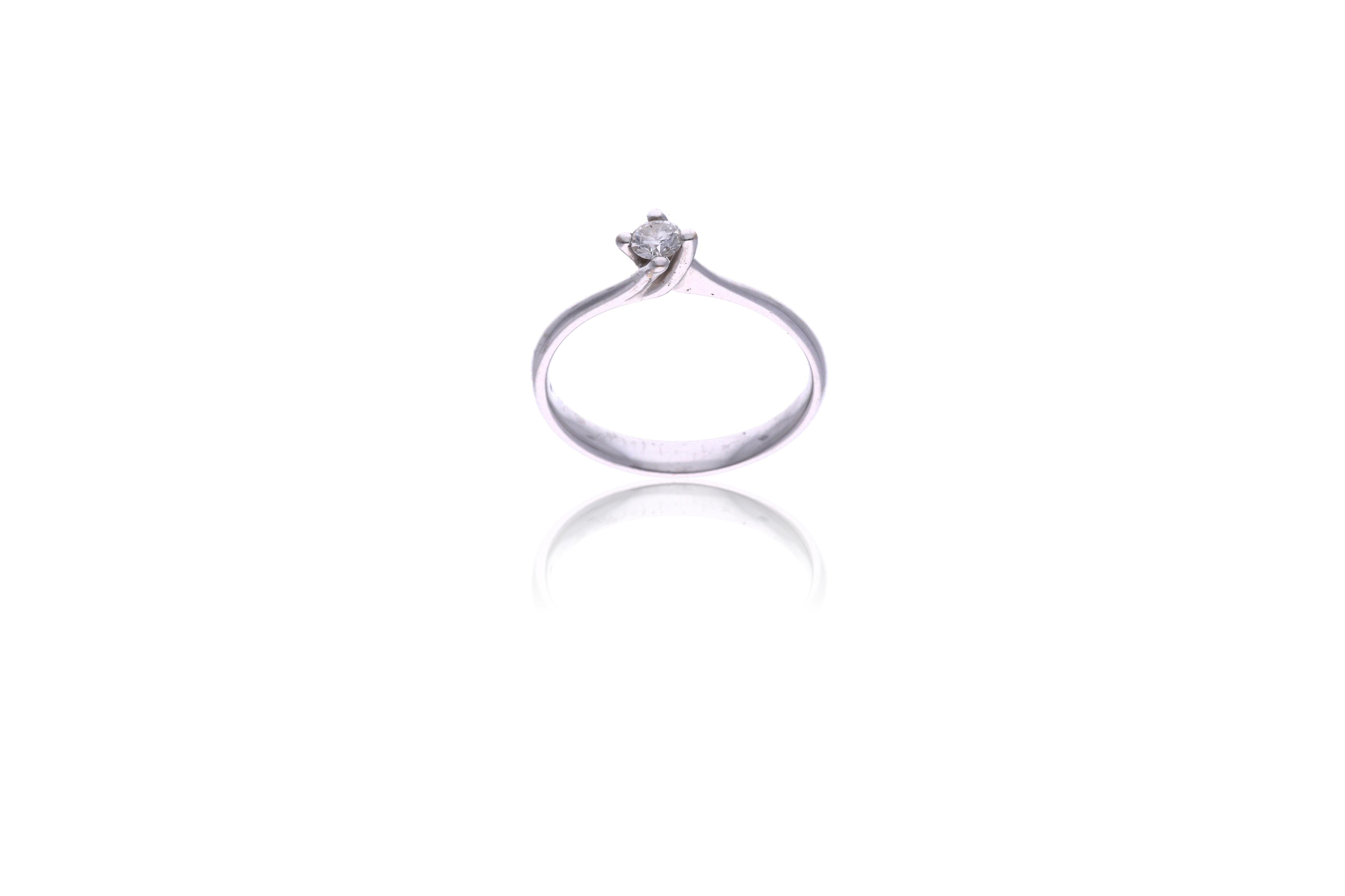 Anello con diamante - Asta Preziosi