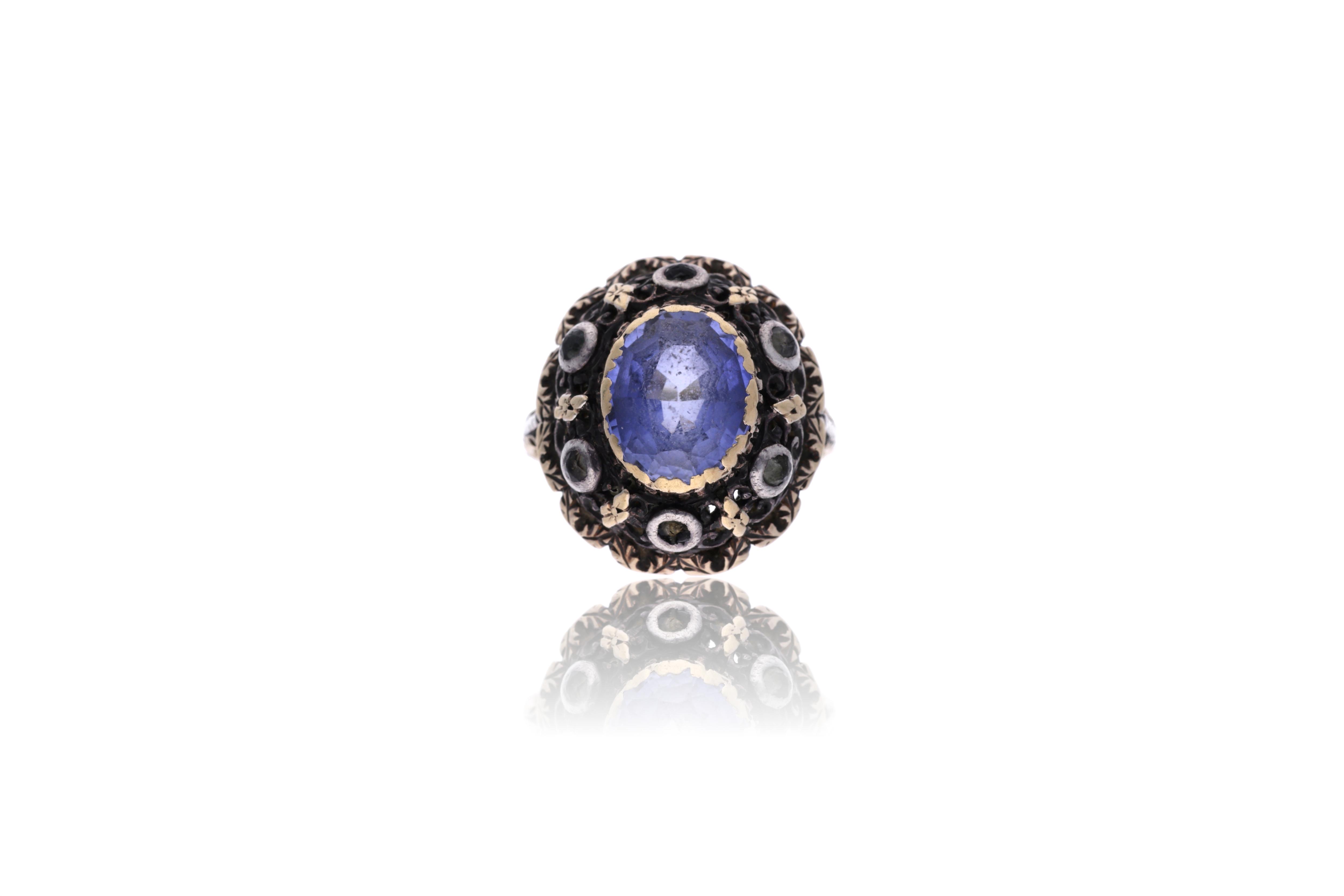 Anello con pietre - Asta Preziosi