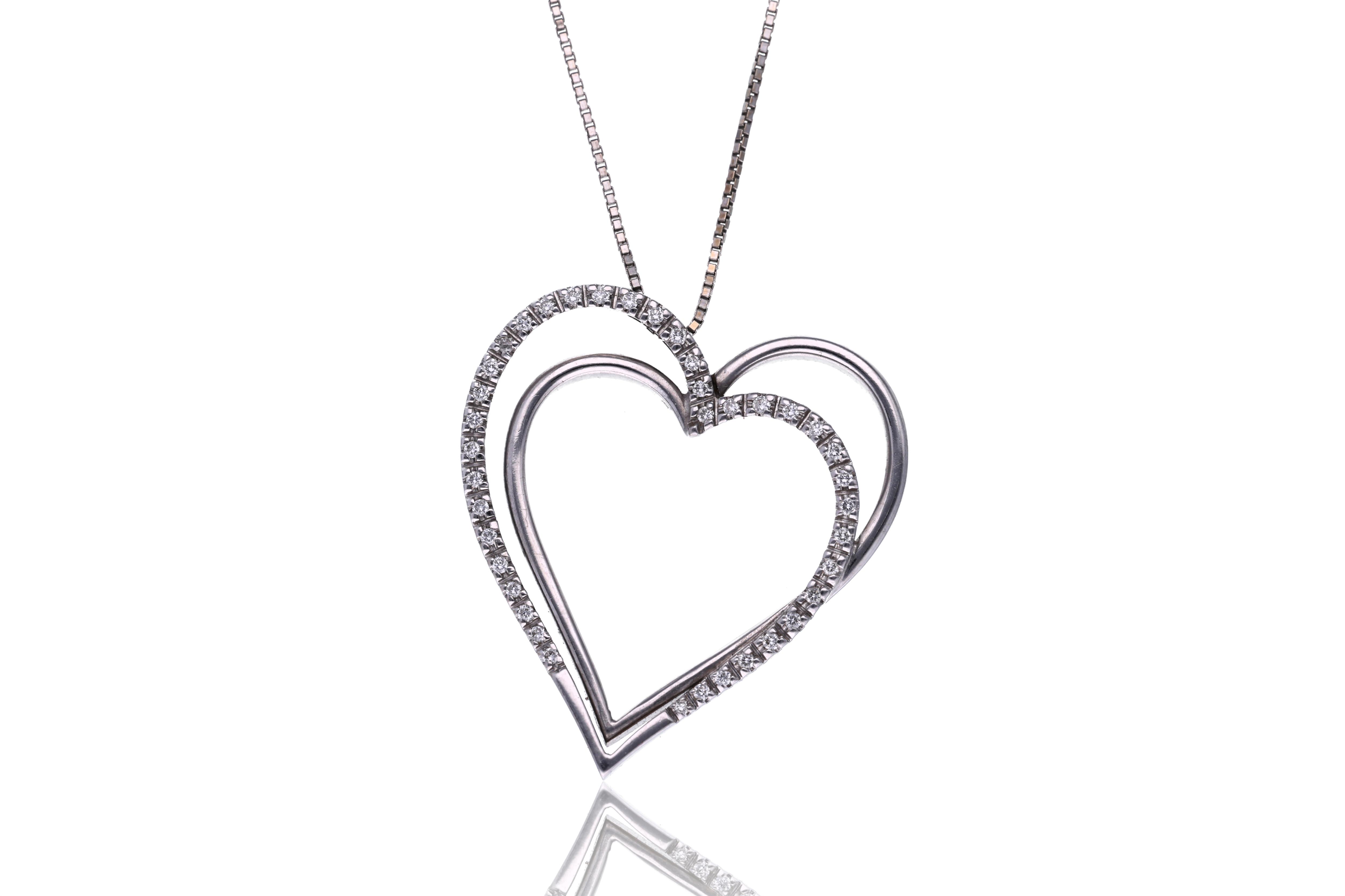 Collana, ciondolo con diamanti - Asta Preziosi