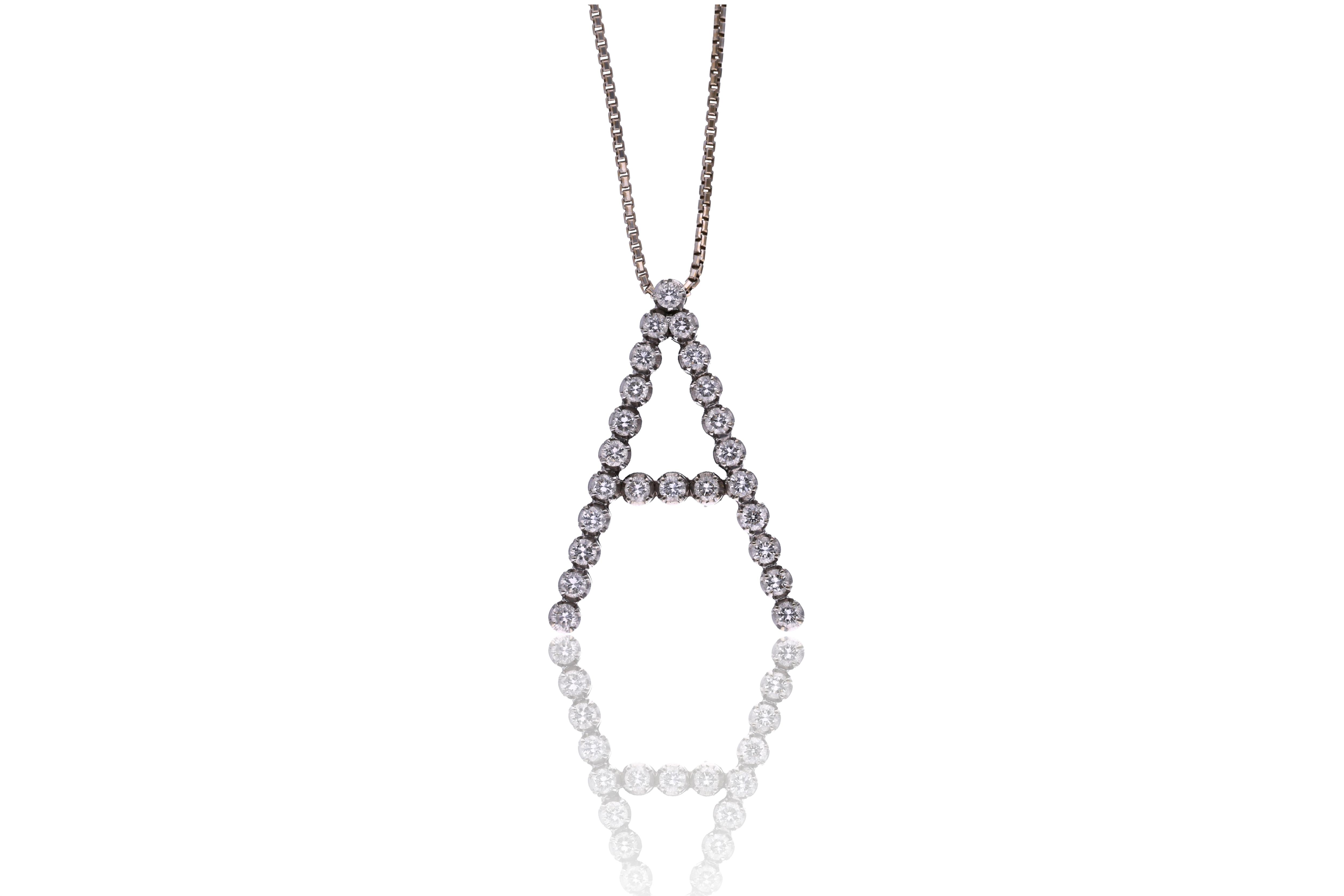 Collana con diamanti - Asta Preziosi