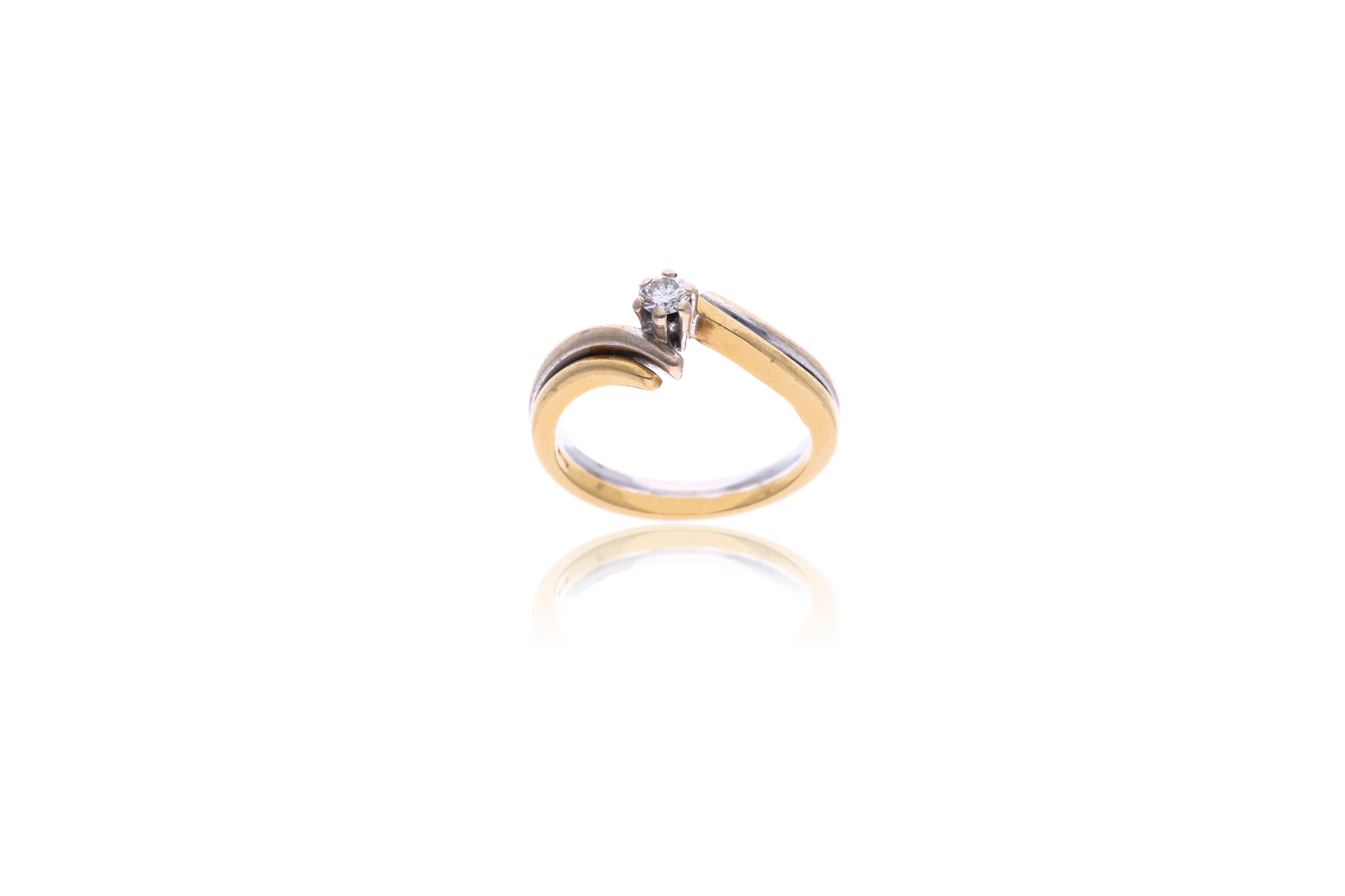 Recarlo, anello con diamante - Asta Preziosi