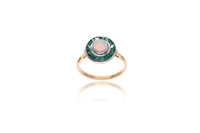 Anello con opale - Asta Preziosi Anello con opale - Asta Preziosi
