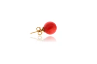 Anello e paio di orecchini con corallo - Asta Preziosi Anello e paio di orecchini con corallo - Asta Preziosi