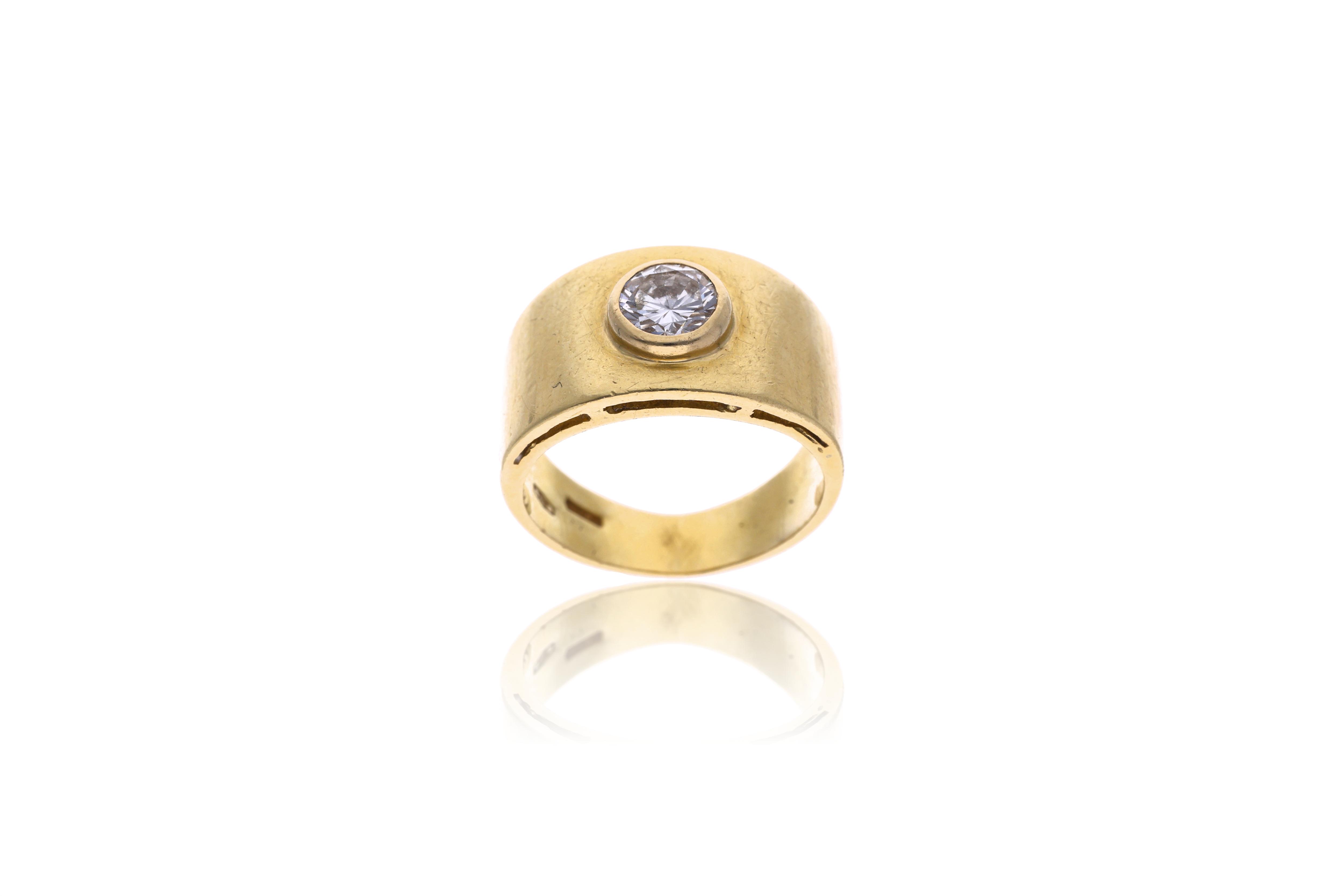 Anello con diamante - Asta Preziosi