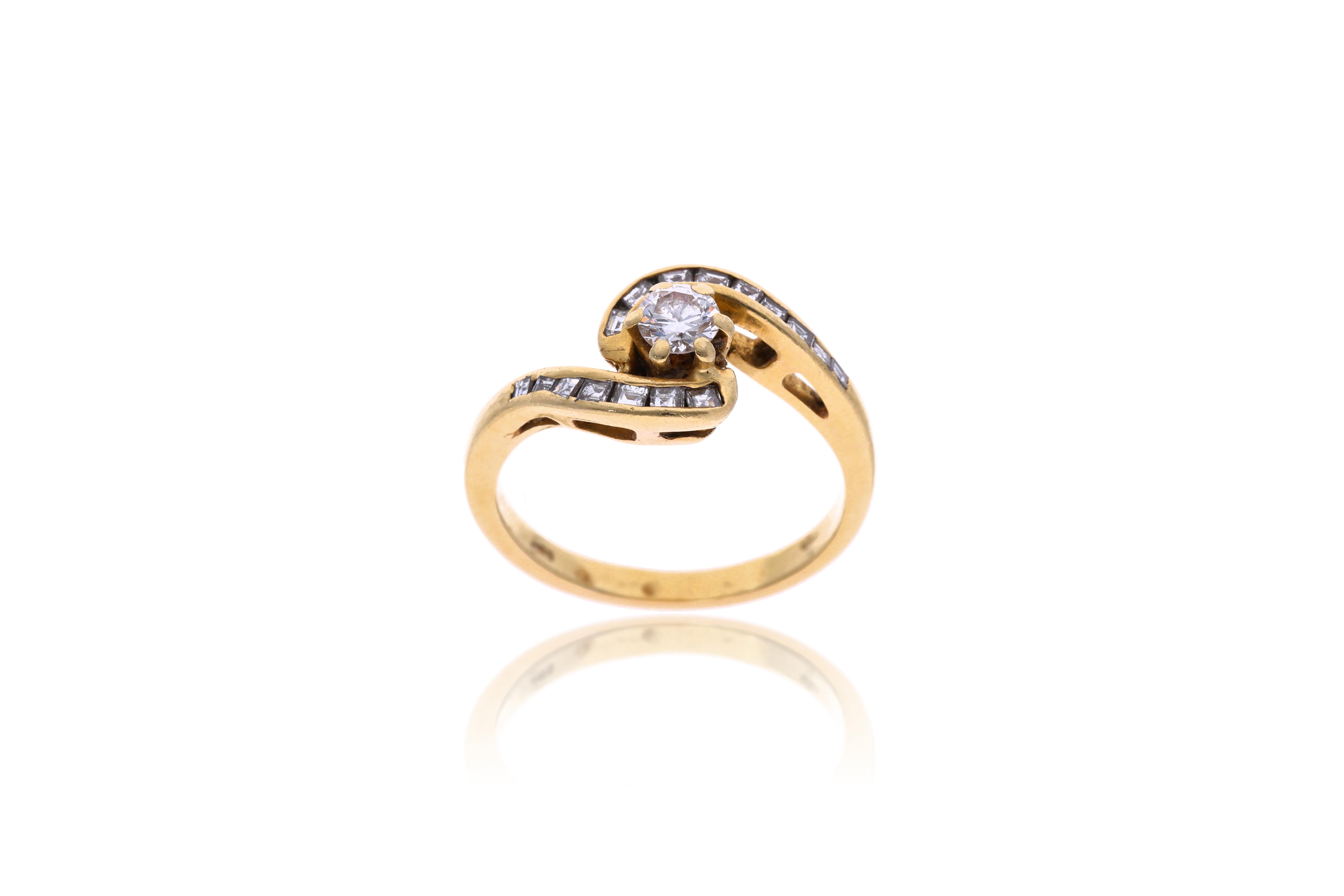 Anello con diamanti - Asta Preziosi