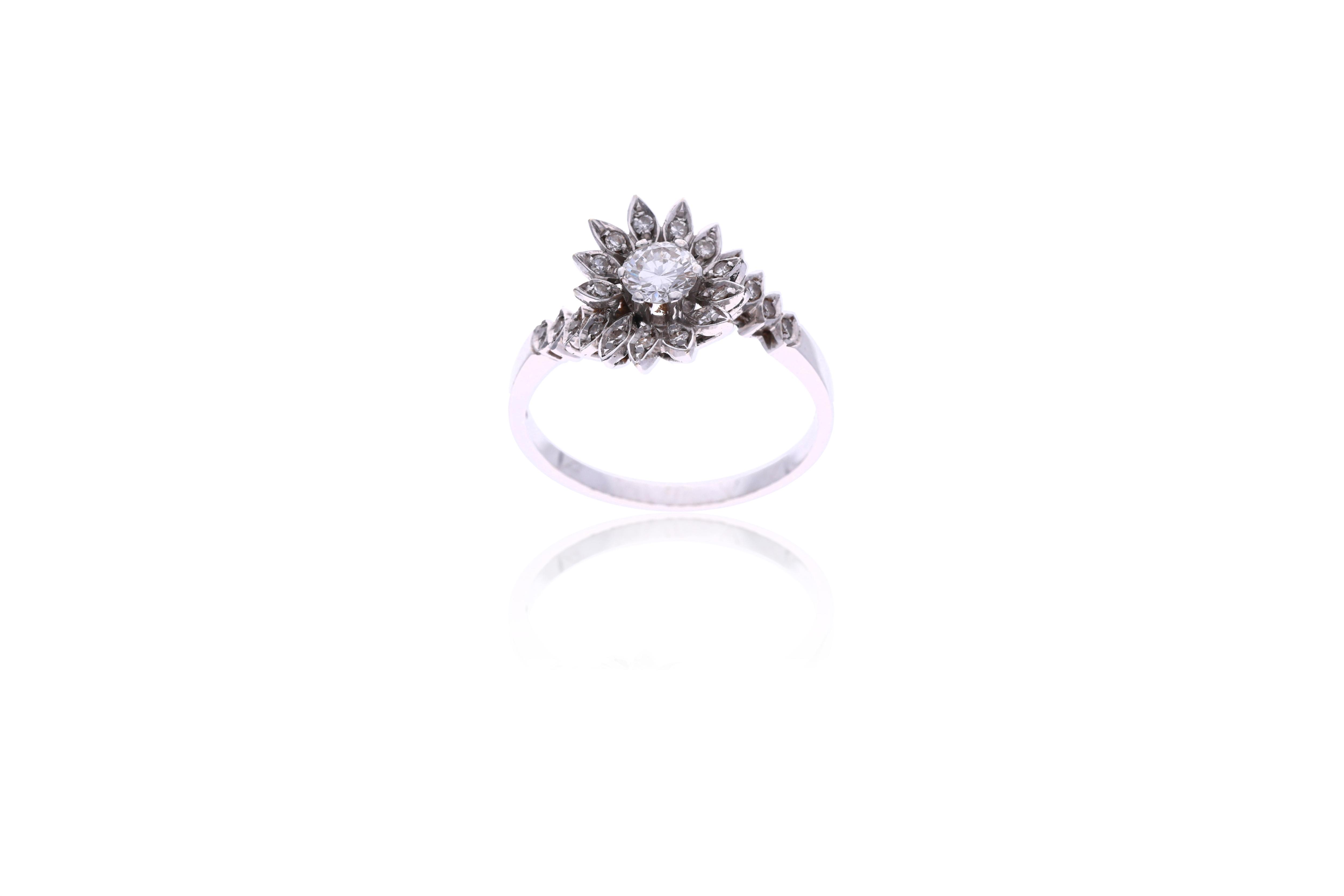 Anello con diamanti - Asta Preziosi