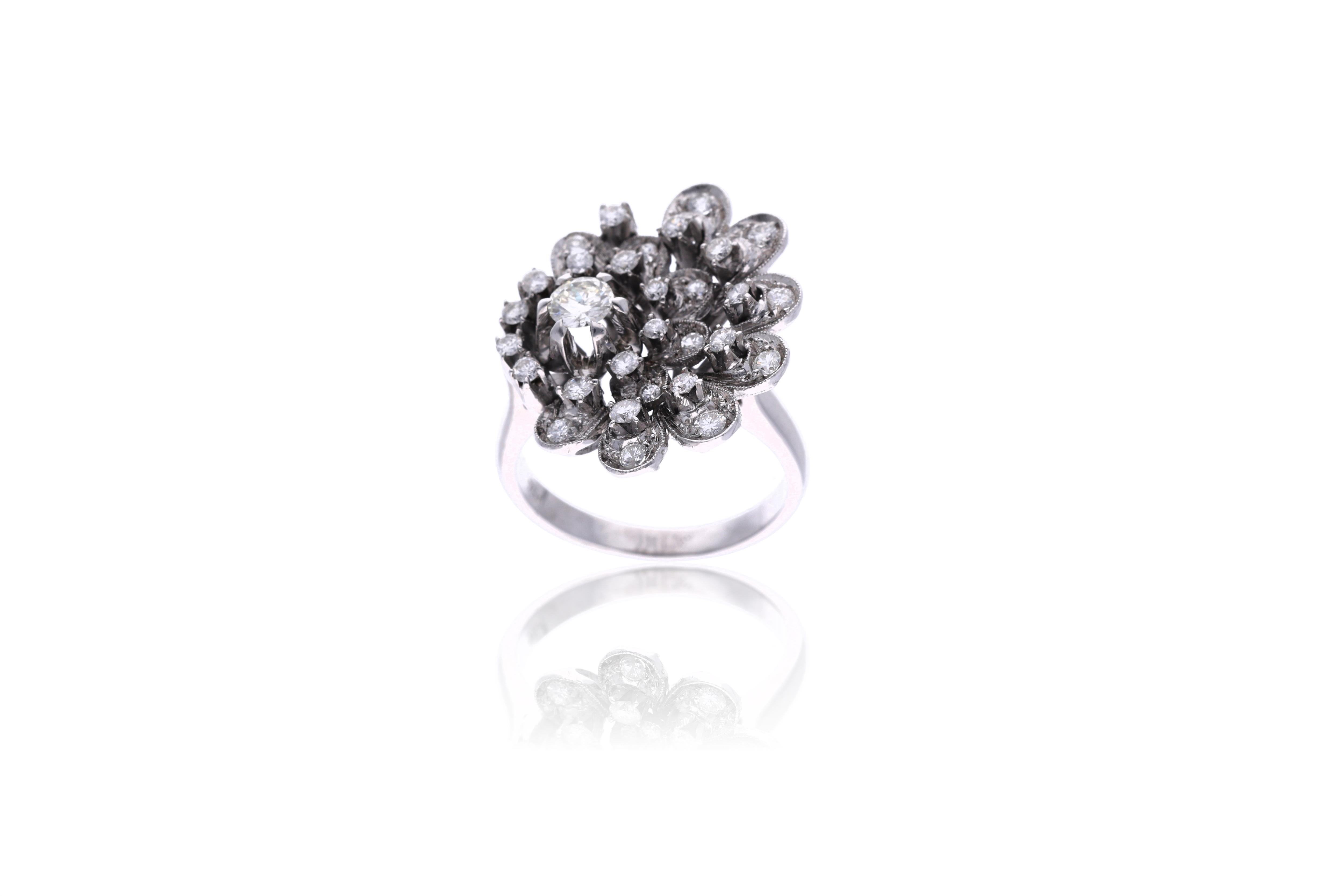 Anello con diamanti - Asta Preziosi