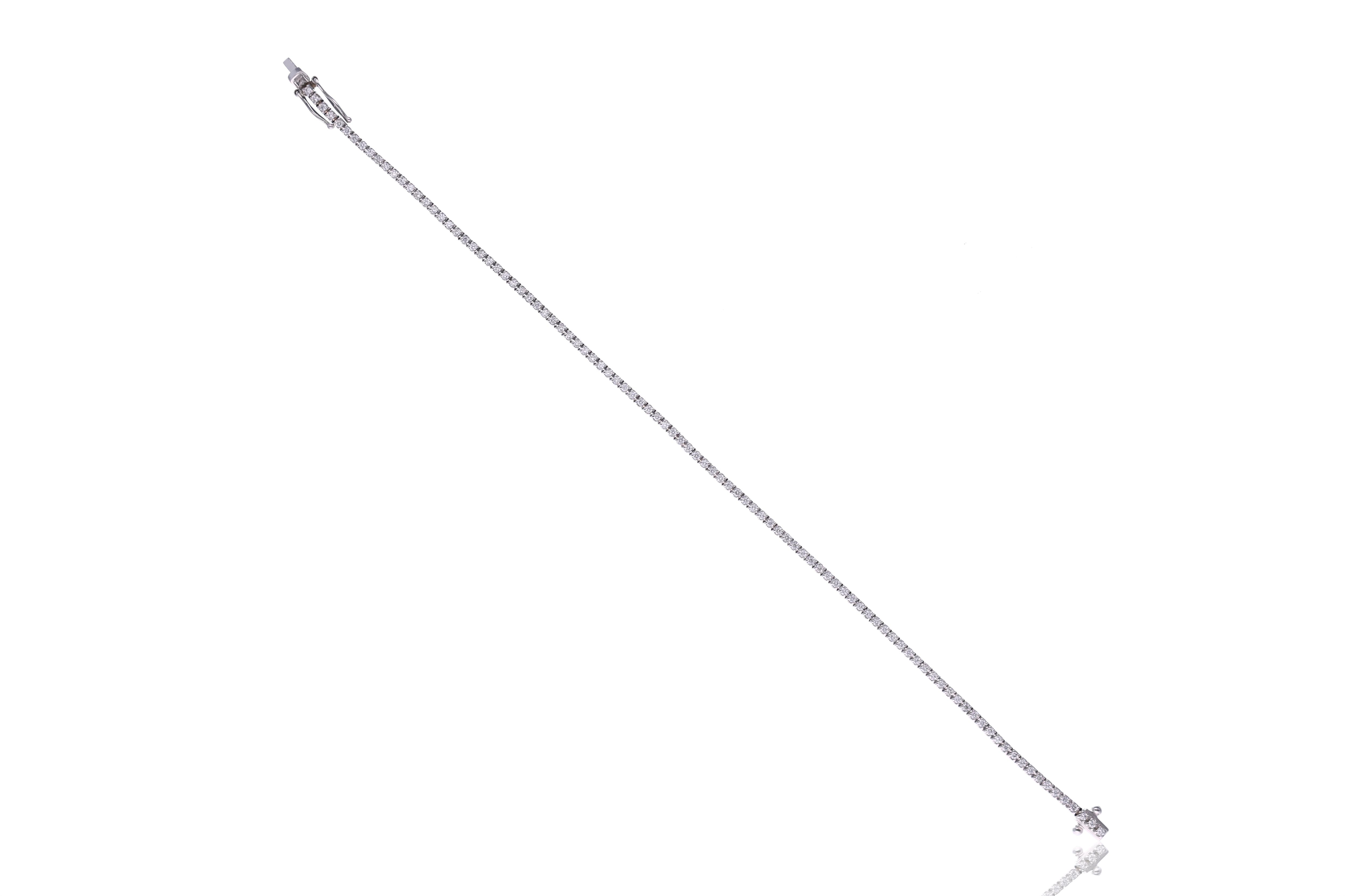 Bracciale con diamanti - Asta Preziosi