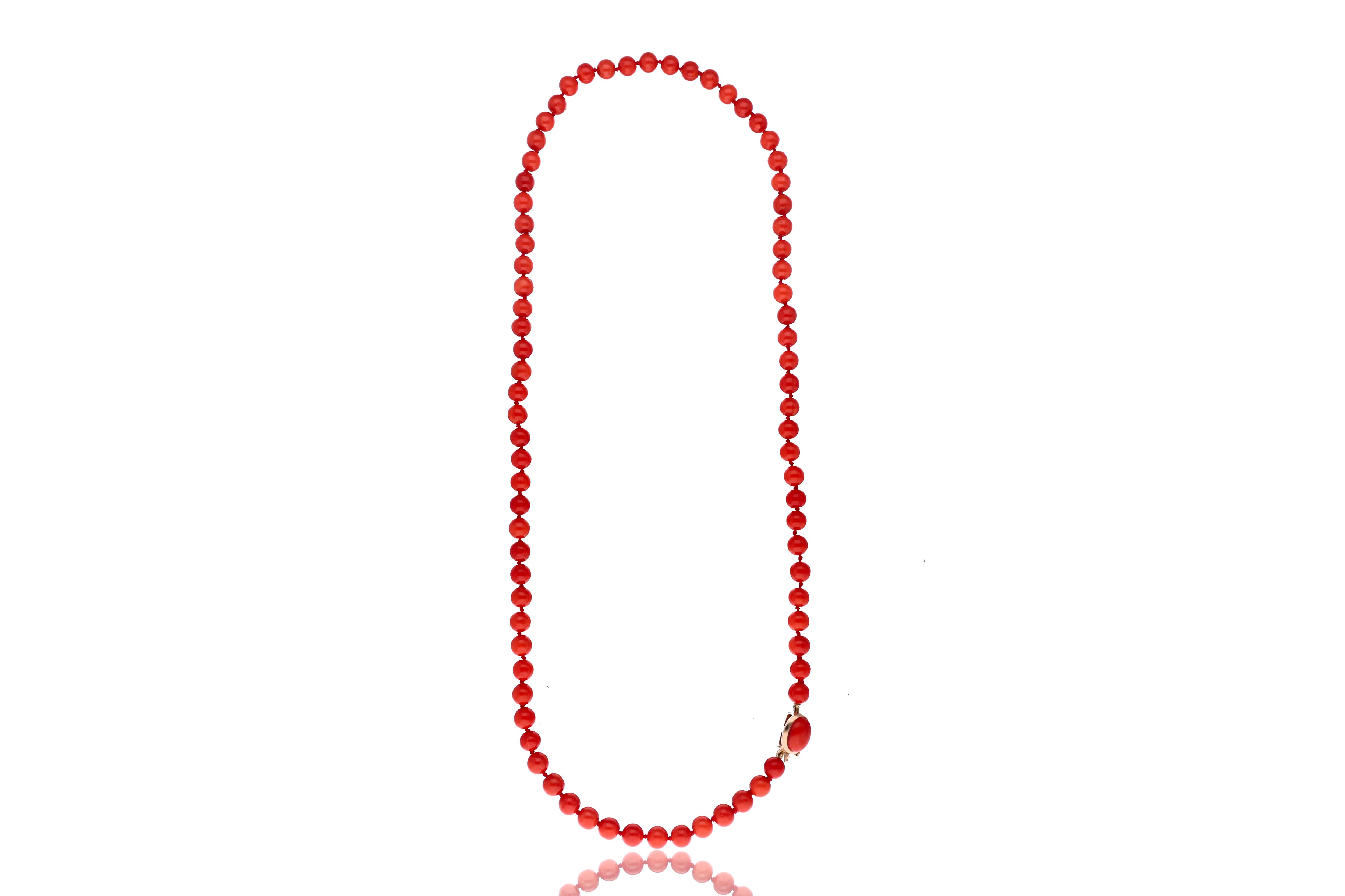 Collana di corallo - Asta Preziosi