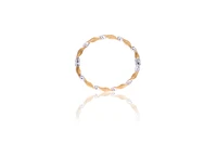 Bracciale in oro bicolore - Asta Preziosi