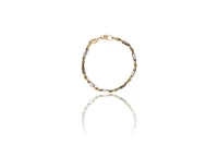 Bracciale in oro bicolore - Asta Preziosi