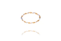 Bracciale in oro bicolore - Asta Preziosi