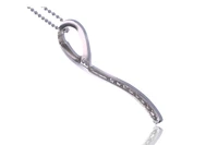 Collana e ciondolo con diamanti - Asta Preziosi Collana e ciondolo con diamanti - Asta Preziosi