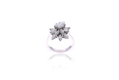 Anello con diamanti - Asta Preziosi Anello con diamanti - Asta Preziosi