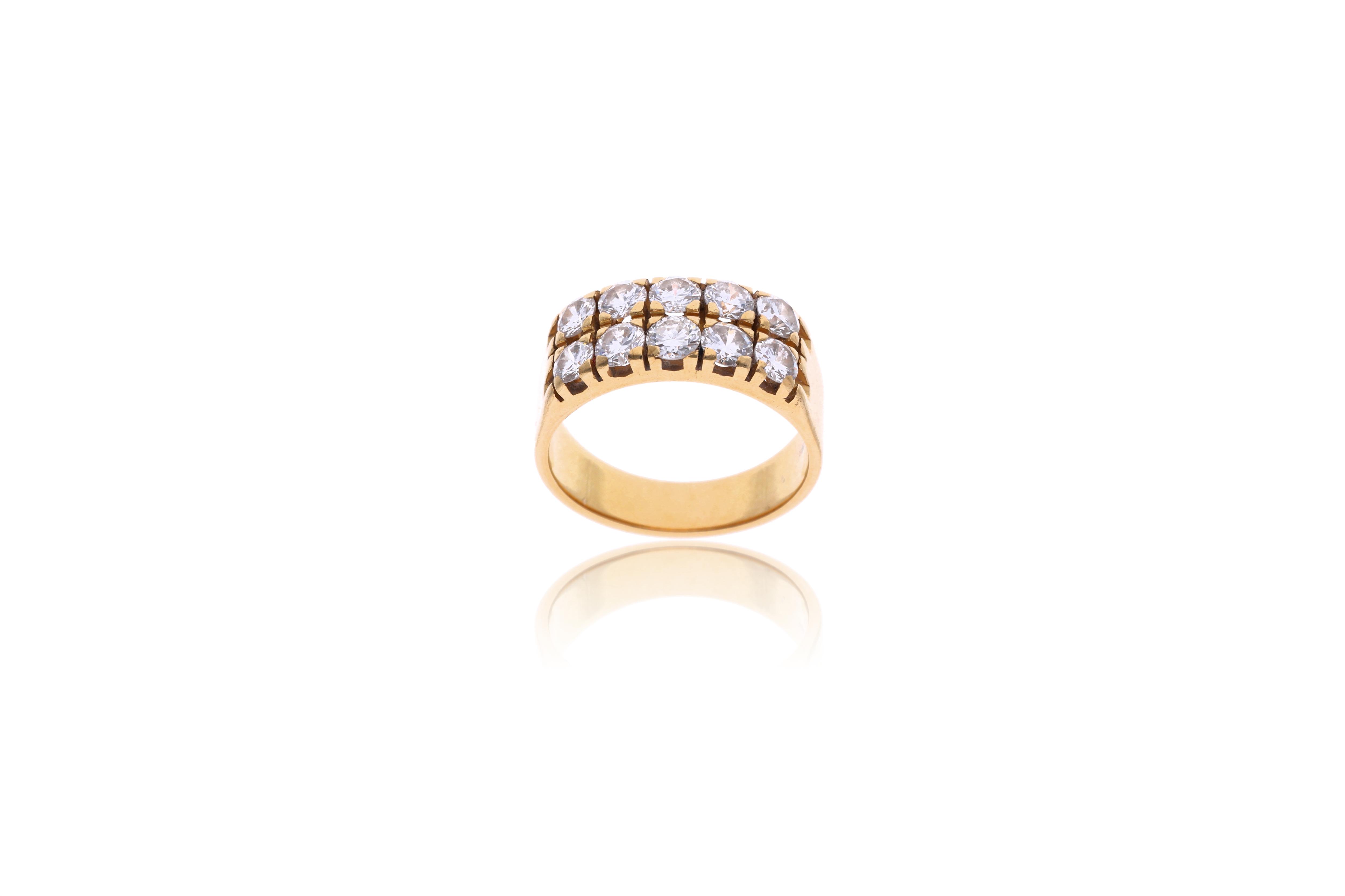 Anello con diamanti - Asta Preziosi