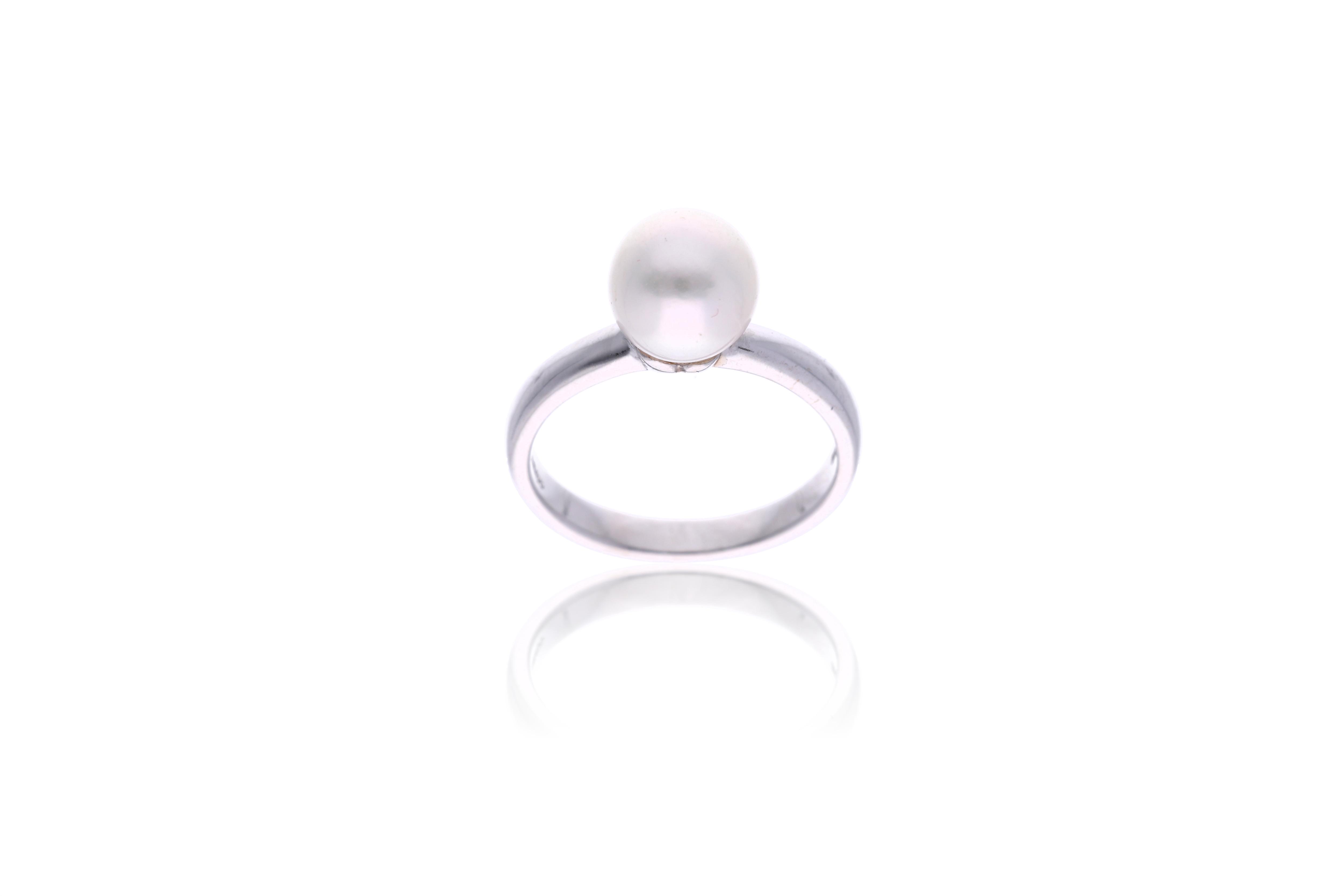 Asayo Casa Damiani, anello con perla - Asta Preziosi