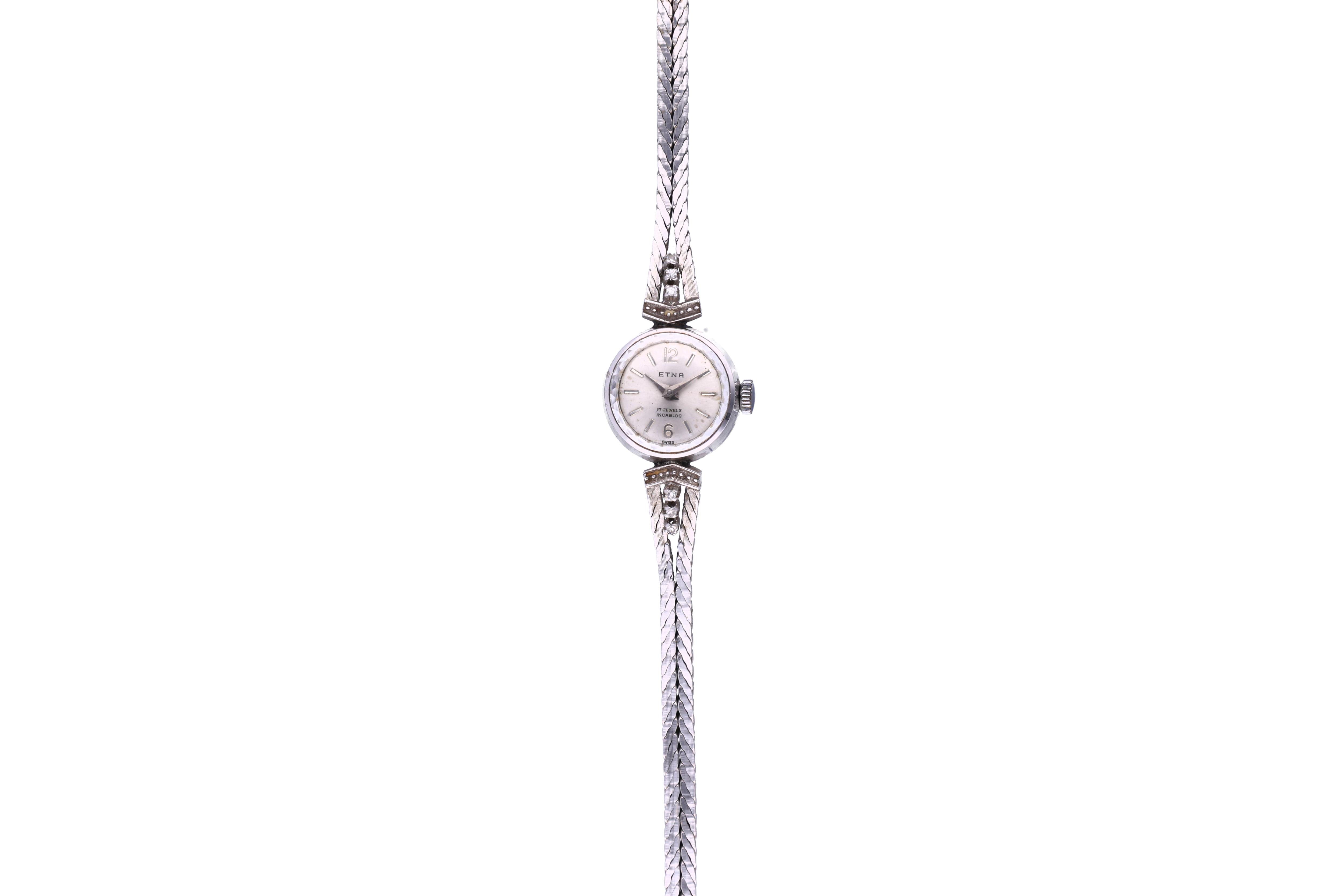 Etna, orologio in oro bianco - Asta Preziosi