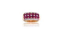 Anello con rubini e diamanti - Asta Preziosi Anello con rubini e diamanti - Asta Preziosi