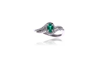 Anello con smeraldo e diamanti - Asta Preziosi Anello con smeraldo e diamanti - Asta Preziosi
