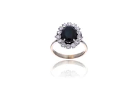 Anello con zaffiro e diamanti - Asta Preziosi Anello con zaffiro e diamanti - Asta Preziosi