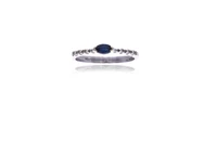 Anello con zaffiro e diamanti - Asta Preziosi Anello con zaffiro e diamanti - Asta Preziosi