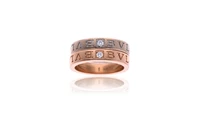 Bulgari Essential, due anelli con diamanti - Asta Preziosi Bulgari Essential, due anelli con diamanti - Asta Preziosi