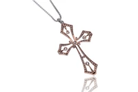 Collana in oro e ciondolo con diamanti in oro e platino - Asta Preziosi Collana in oro e ciondolo con diamanti in oro e platino - Asta Preziosi