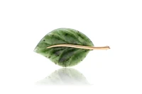 Spilla con pietra - Asta Preziosi