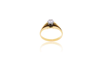 Anello con diamante - Asta Preziosi Anello con diamante - Asta Preziosi