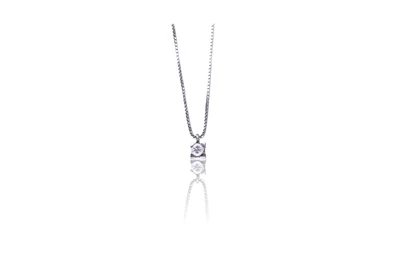 Collana con diamante - Asta Preziosi Collana con diamante - Asta Preziosi