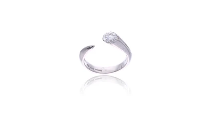 Monile, anello con diamante - Asta Preziosi Monile, anello con diamante - Asta Preziosi