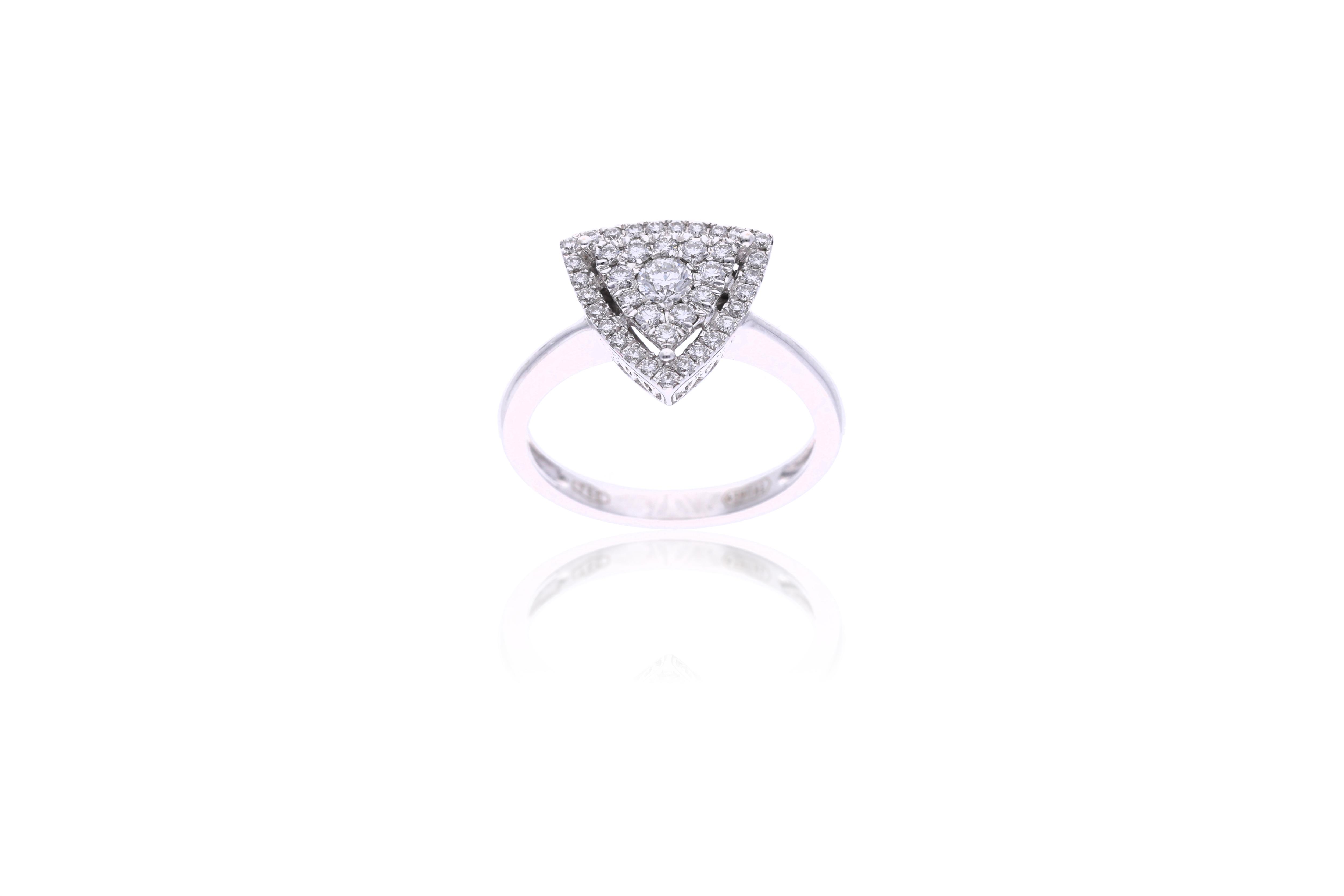 Anello con diamanti - Asta Preziosi