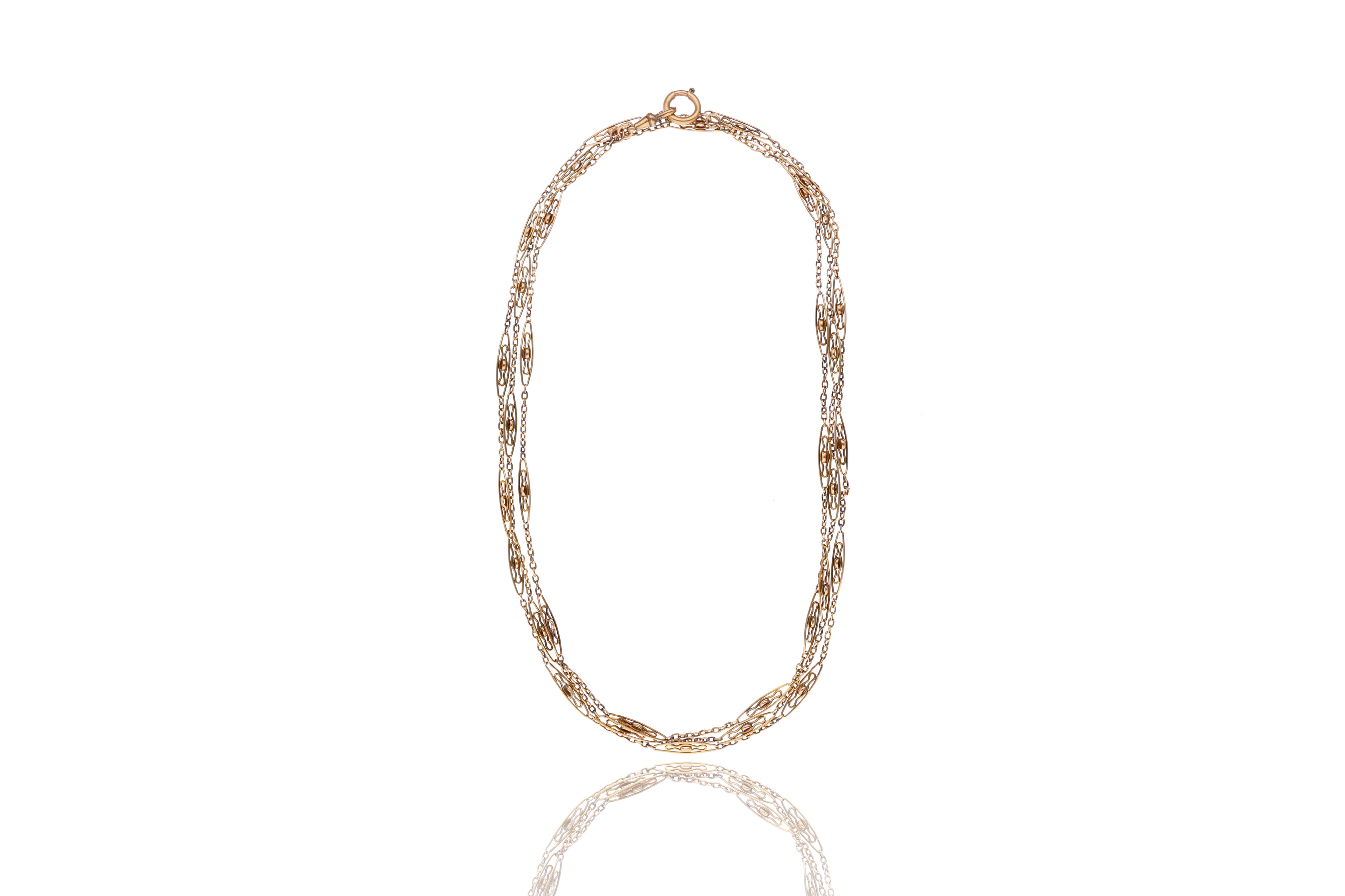 Collana in oro - Asta Preziosi