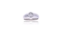 Anello con diamante - Asta Preziosi