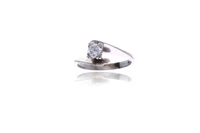 Anello con diamante - Asta Preziosi