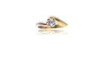 Anello con diamante - Asta Preziosi