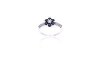 Anello con zaffiri e diamanti - Asta Preziosi