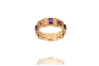 Bracciale con ametiste - Asta Preziosi