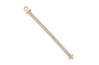 Bracciale con pietre in oro - Asta Preziosi