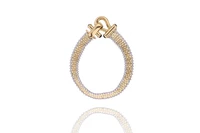 Bracciale con pietre in oro - Asta Preziosi