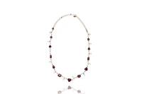 Collana con granati e perle - Asta Preziosi