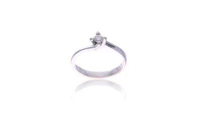 Anello con diamante - Asta Preziosi Anello con diamante - Asta Preziosi